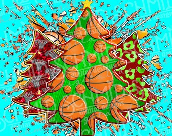 Natal BASKETBALl png,BASKETBALl png, BASKETBALl Natal, Fundo de BASKETBALl, camisa de árvore de natal png, BASKETBALl natal png