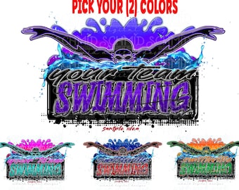sliced, personalized swim TEAM PNG ,swim mascot PNG, mascot design, swim team design custom swim team, swimming png, swim TEAm PnG