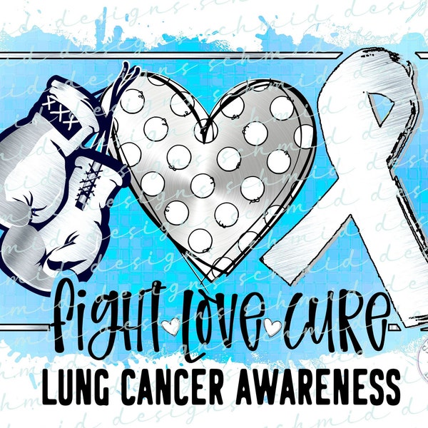lung cancer awareness fight love awareness PNG