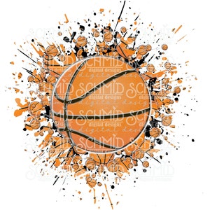 splatter 2, basketball TEAM PNG /basketball mascot PNG / mascot design/ mascot png / mascot clipart/ basketball team design /