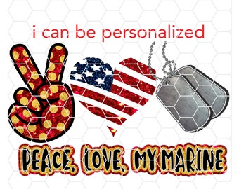 Love Marine Svg Etsy