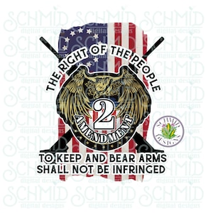 SECONd AMENDMENt and eagle png/ 2nd amendment design/ second amendment clipart/ second amendment png / second amendment design