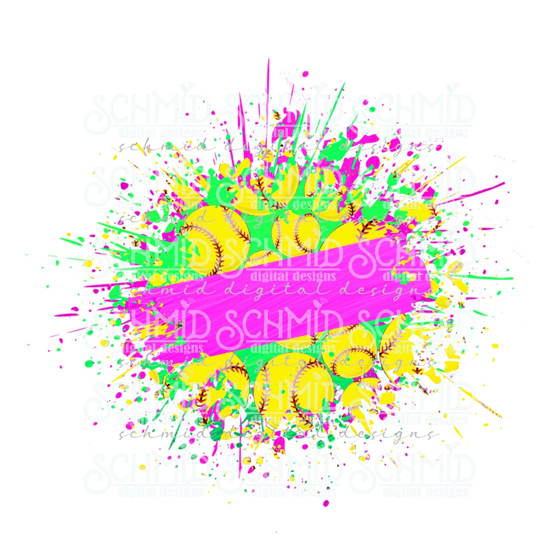 Custom Color Softball Png, Softball Png, Softball Background Png ...