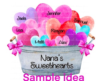 Cesta de namorados DIY PNG| Valentine png| clipart de namorados | avó l nana l pirulito | Mimi \ gigi\ Lola \ babá\