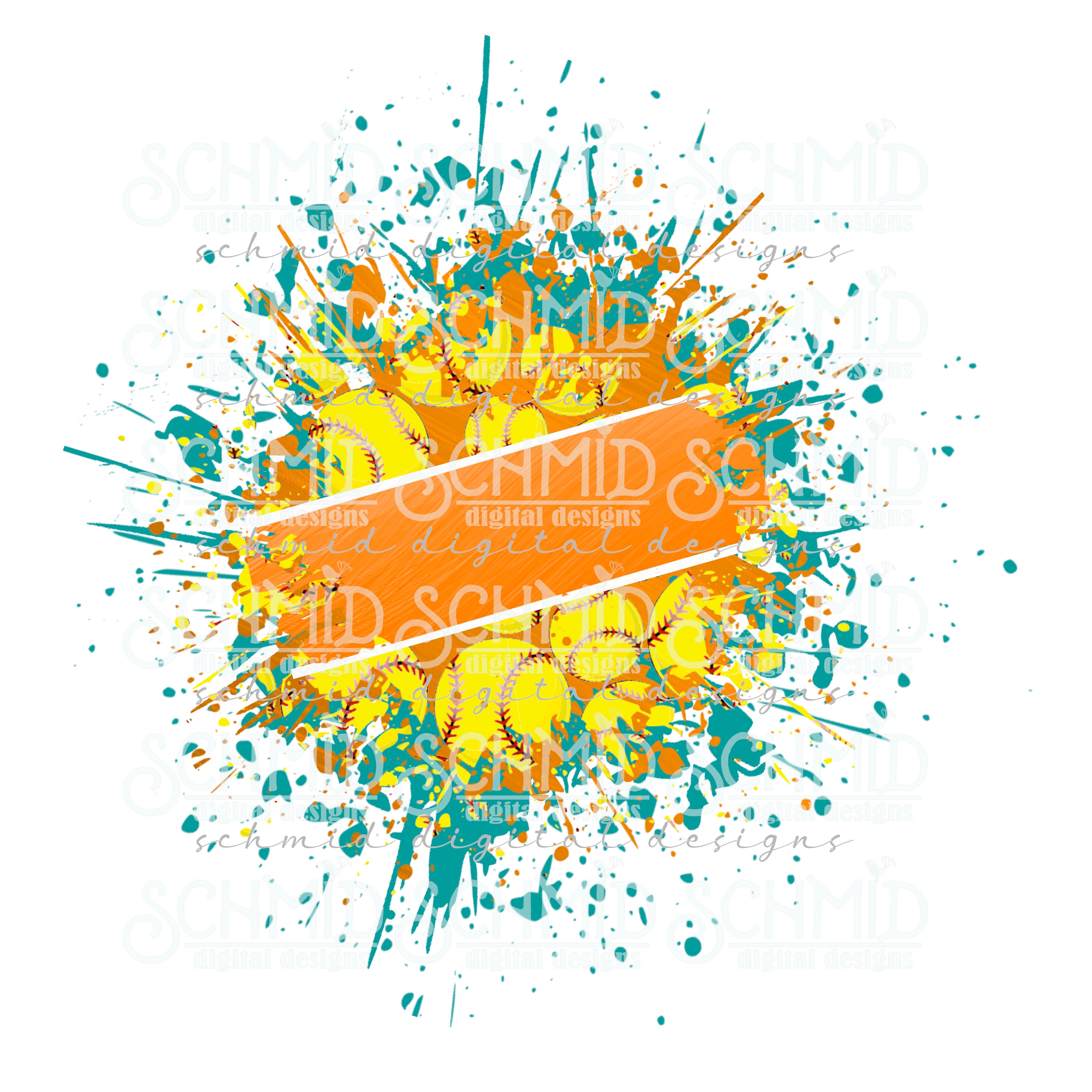 Custom Color Softball Png, Softball Png, Softball Background Png ...
