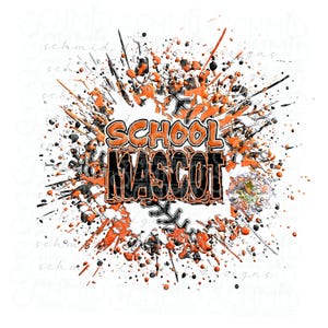 MADE TO ORDER, splatter baseball png, baseball png, baseball background, baseball design, baseball digital download, baseball shirt png