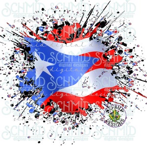 Puerto Rico flag background png, Puerto Rico flag digital png, Puerto Rico shirt design, Puerto Rico background