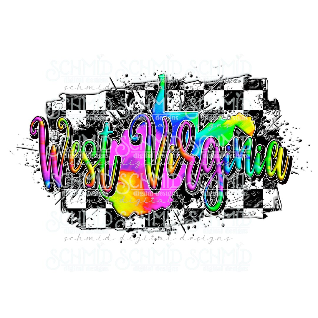 west virginia tie dye shirt