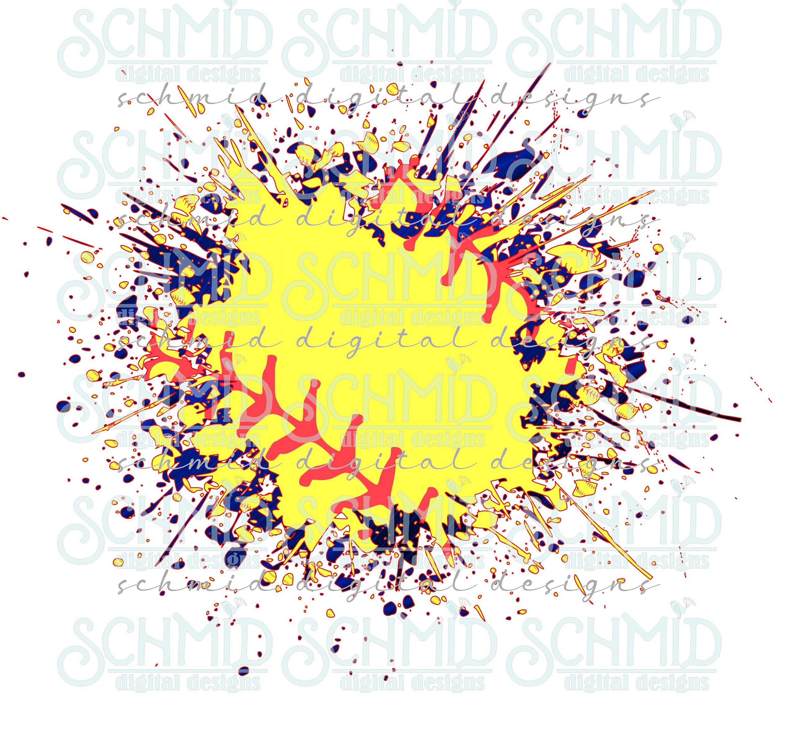 Buy NAVY BLUE SPLATTER Softball Png /softball Background Png / Softball  Clipart / Softball Png / Softball File / Softball Design Online in India -  Etsy, image size:2529x2357