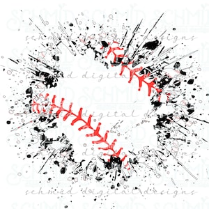 splatter baseball png, baseball png, baseball background png, baseball background, baseball digital download, baseball shirt png