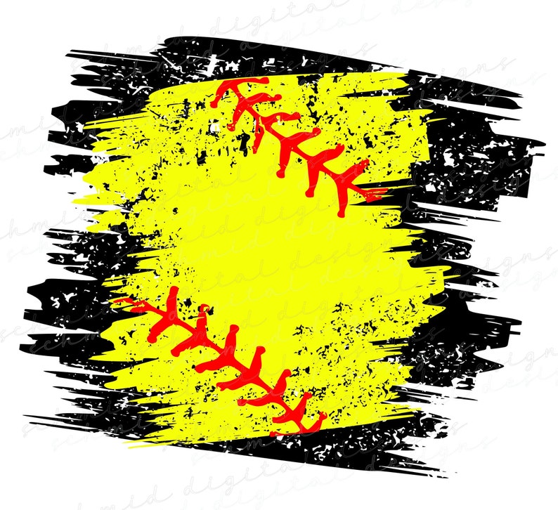 Softball Background Softball Background Png Softball Etsy