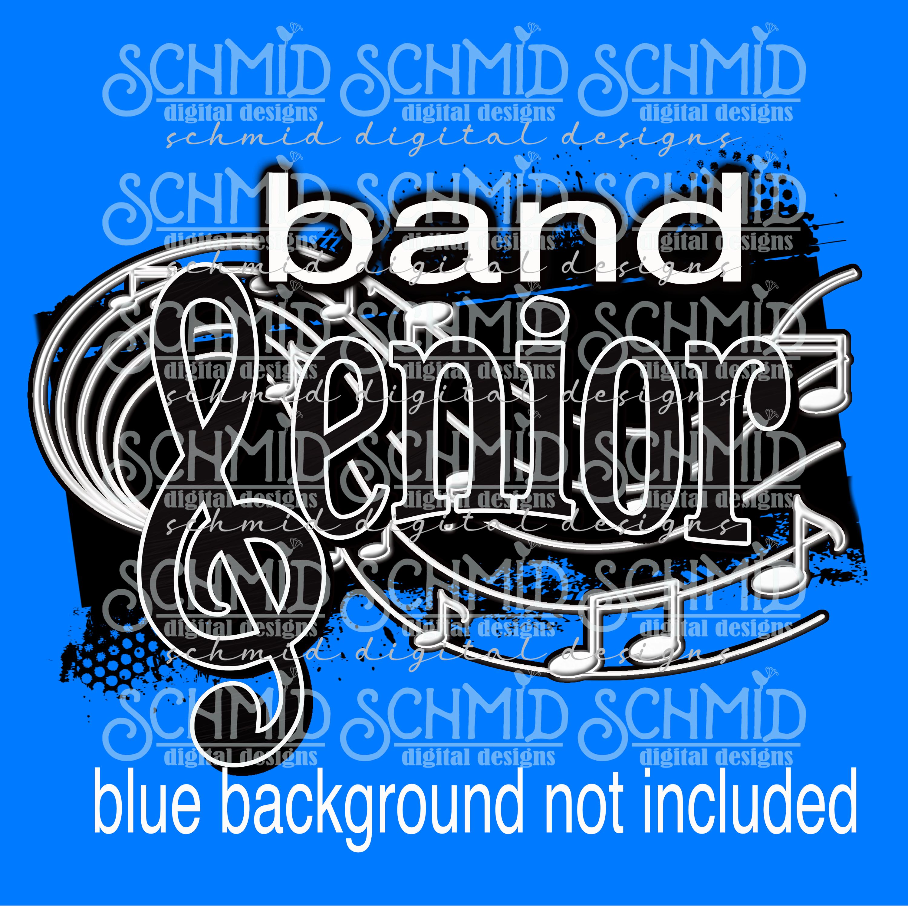 Senior Band PNG , High School Band Design, Marching Band Senior, School ...