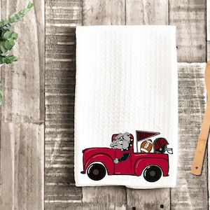BULLDOG TAILGATING towel
