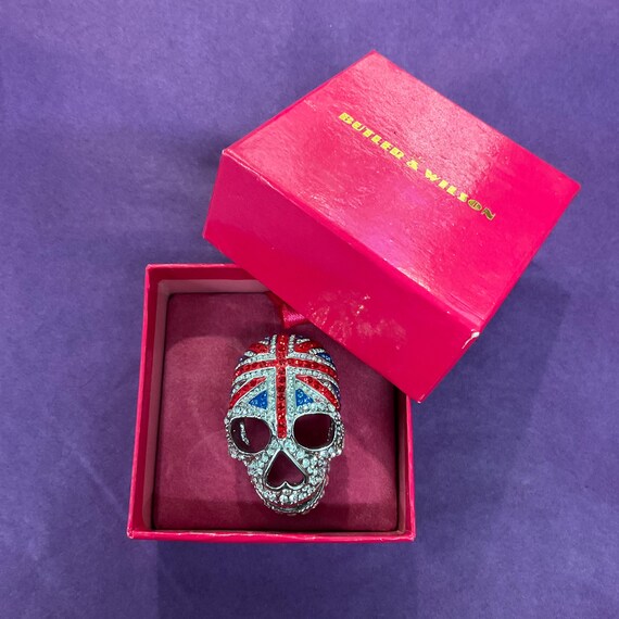 英国ヴィンテージ B＆W バトラー＆ウィルソン カタツムリブローチ