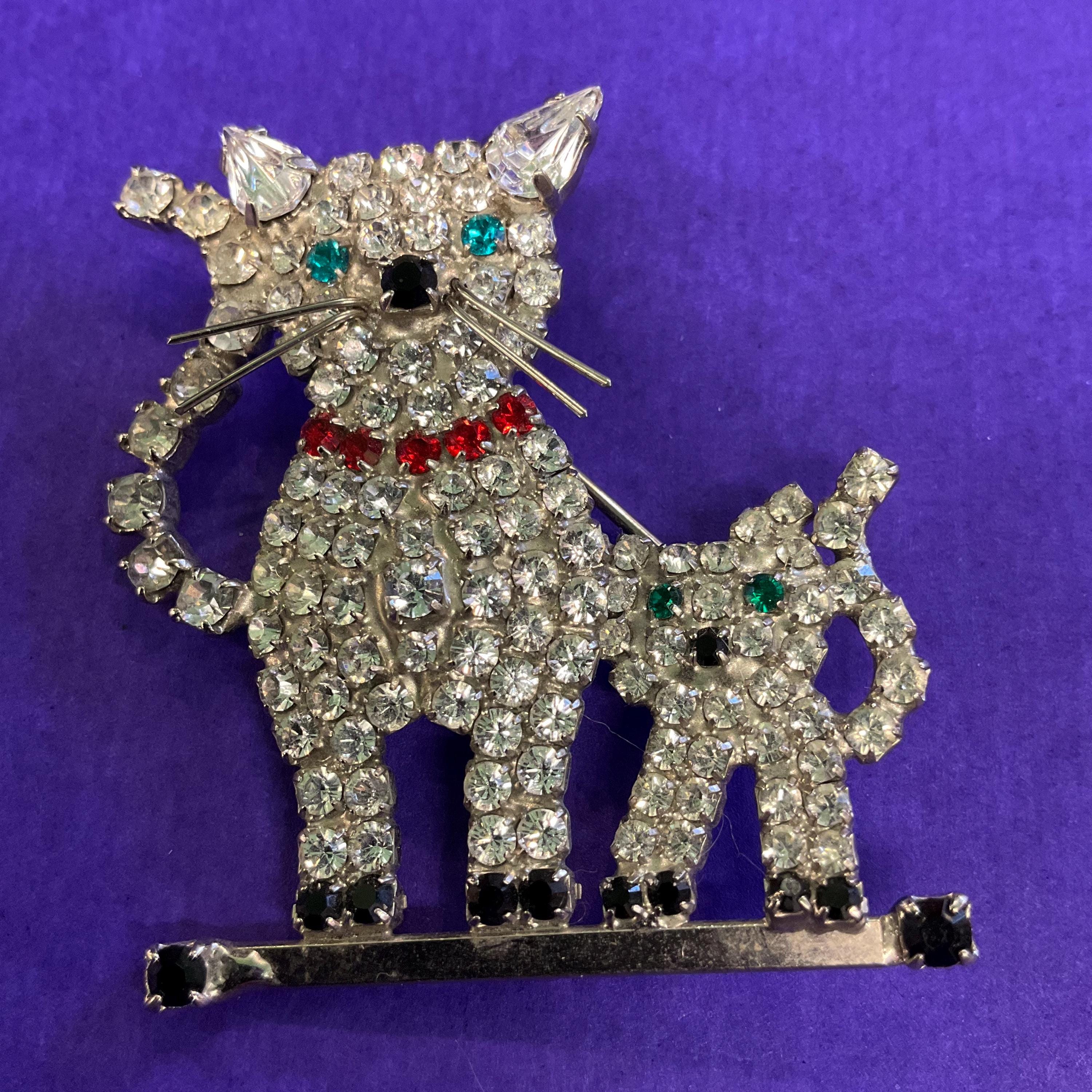 BUTLER & WILSON バトラー&ウィルソン ダルメシアン犬 ブローチ Butler and wilson vintage brooch - Etsy 日本