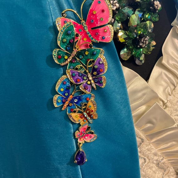 Butler&wilson 　ブローチ Butler&wilson ブローチ Vintage Butler and Wilson Oversized