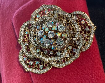 Spilla Fenicottero Cristallo Rosa Butler & Wilson – Grande, Collezione, Nuova - Foto 3