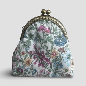 Liberty London Geldbörse, Münz- / Kartenhalter, handgefertigt in Großbritannien