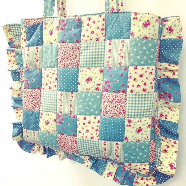 Ruffle Tote Bags - Etsy