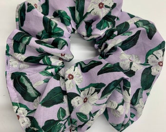 Liberty Print Hair Scrunchie, grande Scrunchie di cotone, fatto a mano nel Regno Unito