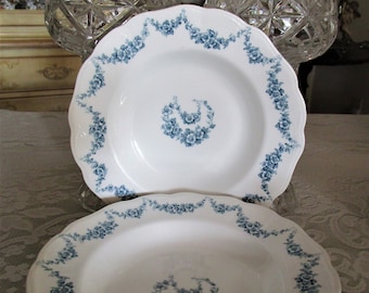 Set of FOUR Antique John Maddock & Sons "Heumann" Soup/Salad Bowls-Very Good Condition!