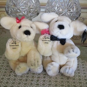 Vintage 2002 Lily & Spike Victoria's Secret Limited Edition Pups