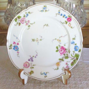 Vintage Castleton Sunnyvale Dinnerware, Floral with Pearl Edge, Priced in Sets