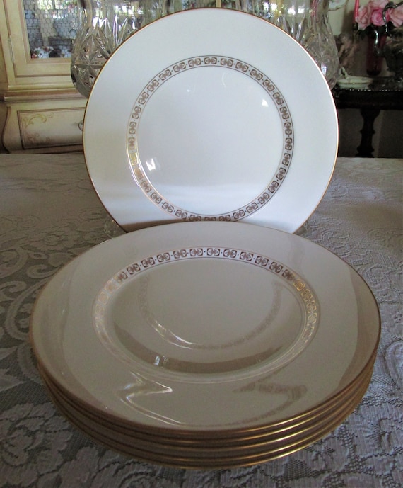 Set of Six Vintage 1960 s Franciscan China Somerset Dinner Plates Like New Etsy