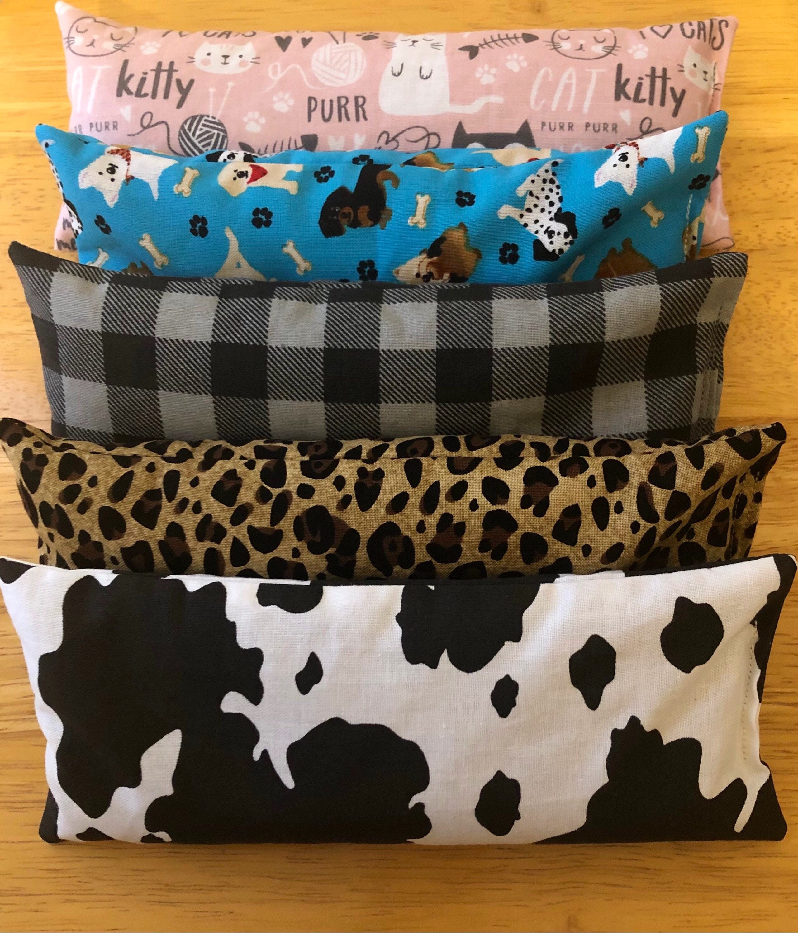 Flax Seed Hot/cold Pack With Lavender Etsy