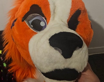 Fursuit tiger unfinished