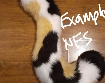 Custom fursuit tail