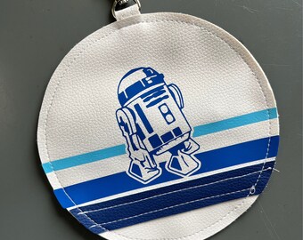 R2-D2 Clip Bag Handmade Faux Leather Vintage Inspired