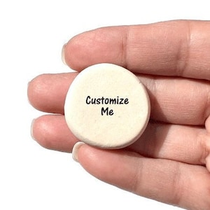 Custom Stone - Personalized Stone with the Wording of your choice- Pocket Stone - Personalized Rock - Custom Gift Stone - Message Stone