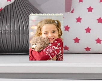 Personalized Customized Photos Rectangle Building Block Puzzle Picture Block for Couples, for Family, Unique photo gift