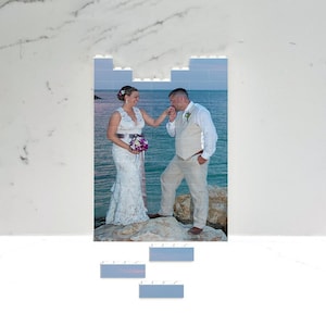 Custom Photo Brick Puzzle, Personalized Building Blocks, Unique Portrait Photograph Gift for family, couples, kids, friends