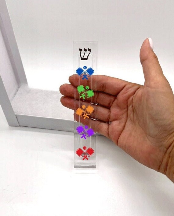 Acrylic Mezuzah - Personalized Judaica Gift - Dog - New