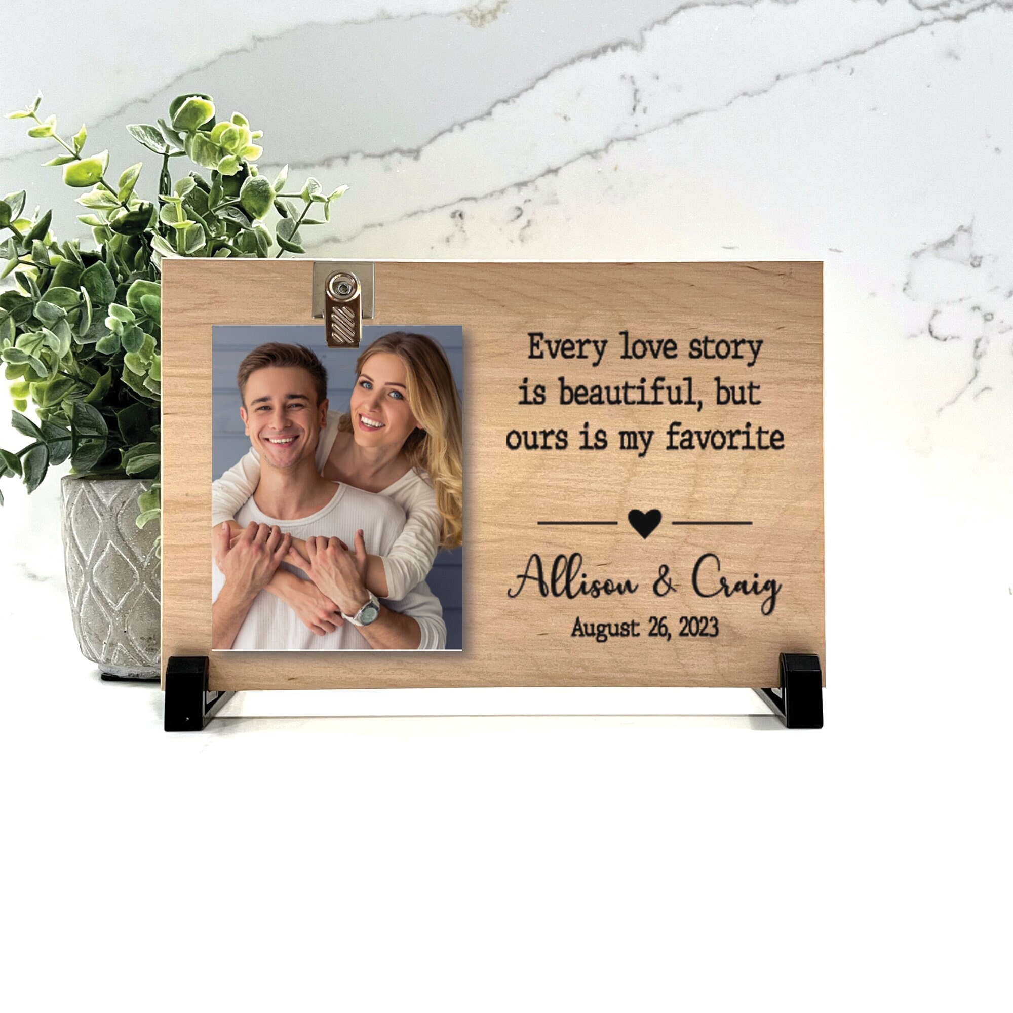 Every Love Story Is Beautiful, Photo Collage For Couples, Personalized -  PersonalFury