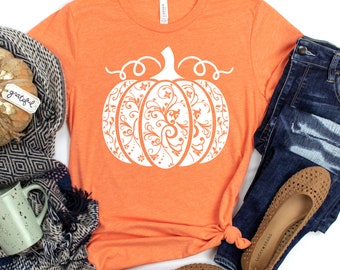 Fall Pumpkin Autumn Shirt Women's Tee