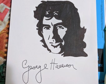 George Harrison Drawing