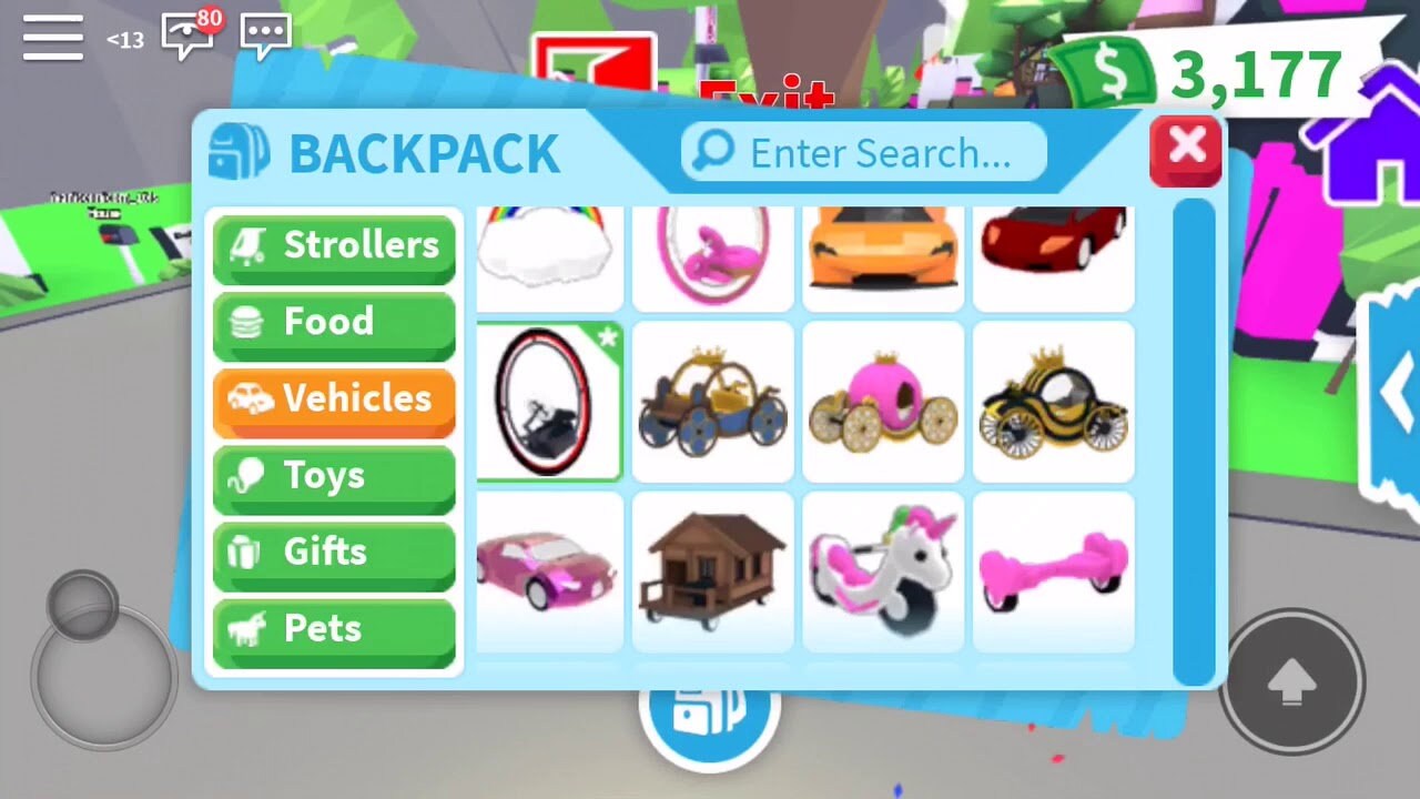 Adopt Me Vehicles MANY TO CHOOSE Etsy