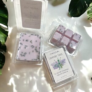 Lavender Fields Wax Melt, Soy Wax Melt, Lavender Fragrances, Lavender Wax Melt