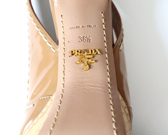 PRADA Cork Sandals |Authentic Vintage Prada High … - image 5