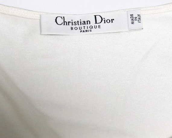 New CHRISTIAN DIOR Boutique Top |Authentic Vintag… - image 6