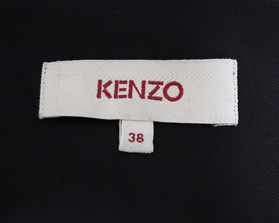 Vintage KENZO Silk Skirt | Authentic Kenzo Knee L… - image 4