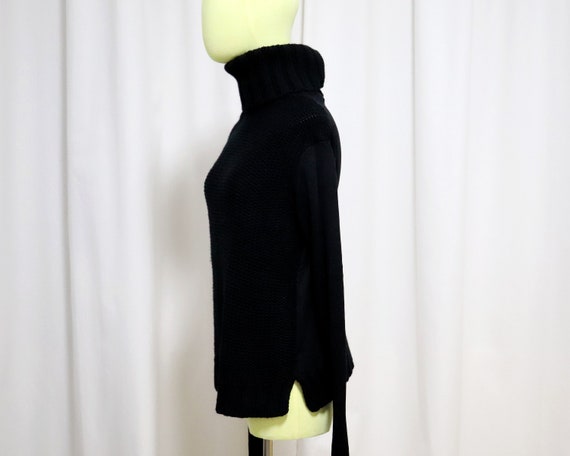 PROENZA SCHOULER Turtleneck Black Two-sided Sweat… - image 3