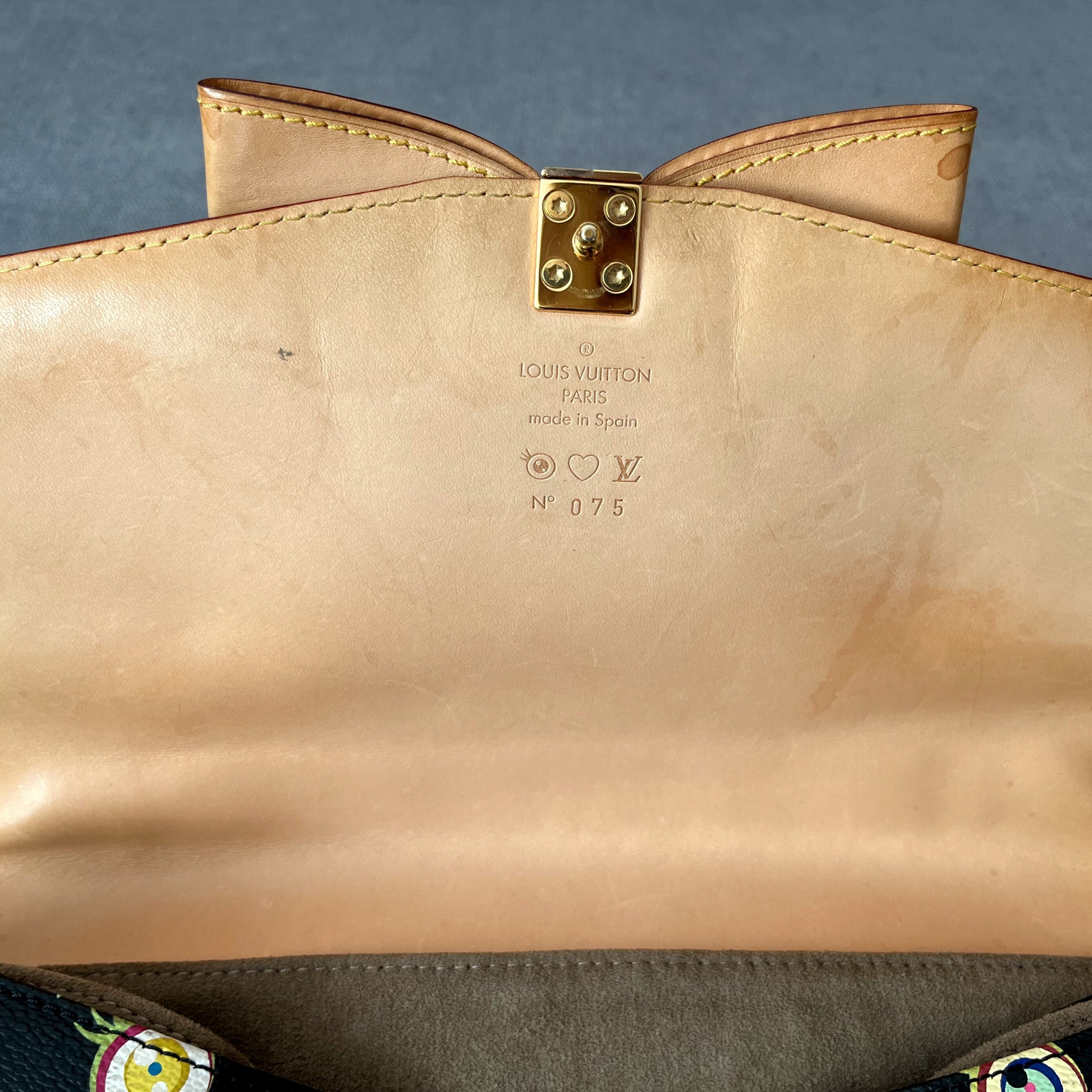 LOUIS VUITTON Takashi Murakami Monogram Multicolor Sac Retro