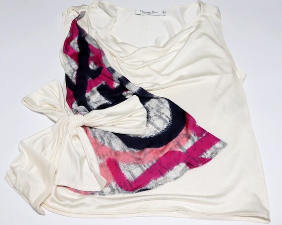 New CHRISTIAN DIOR Boutique Top |Authentic Vintag… - image 3