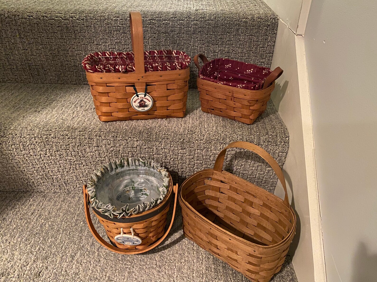 Longaberger Tea Medium Key Baskets Etsy