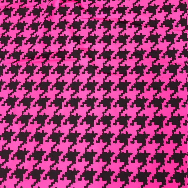 Hot Pink Dance wear Fabric - Dance wear/Costume Fabric - By the Yard - Poly/Spandex