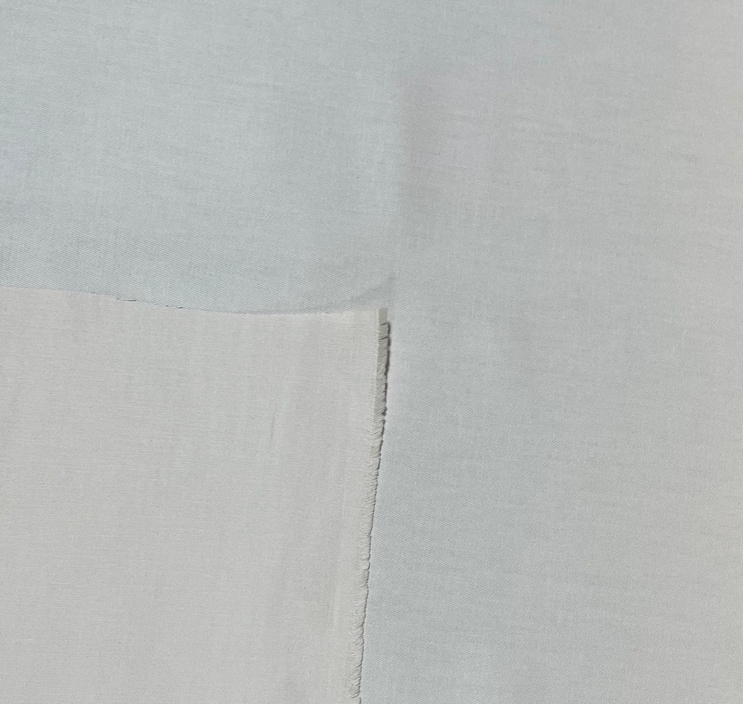 Organic Cotton Twill Fabric off White Twill 60 Wide by the Yard - Etsy